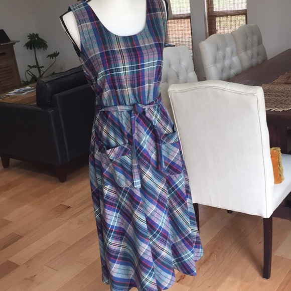 Stellar VTG Plaid Dress - Picture 8 of 8
